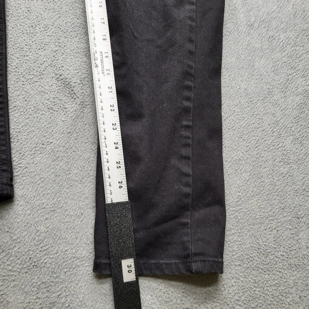 Levi's 512 Men‎ Jeans 38X32 Black Denim Slim Taper Fit 30